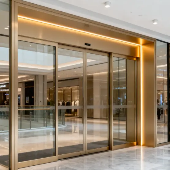 درب برقی آلیاژ آلومینیوم