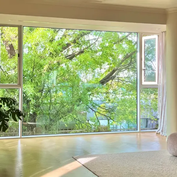 پنجره های کف تا سقف آلیاژ آلومینیوم