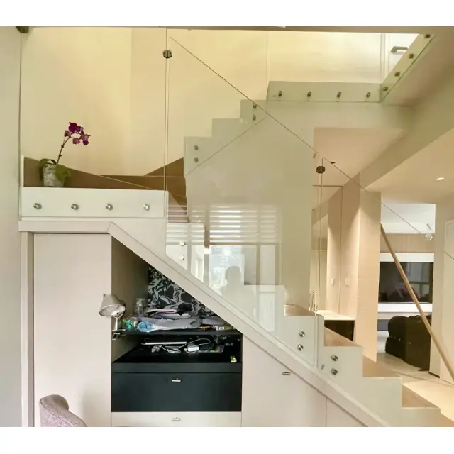 شیشه حفر شده برای نرده