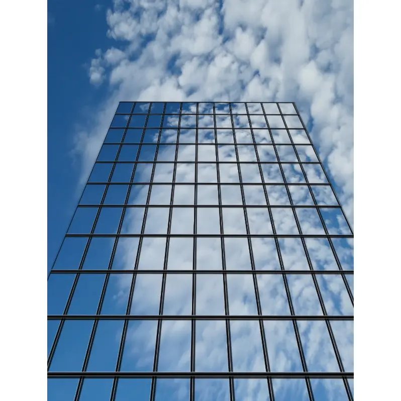 شیشه Low-E برای دیوارهای پرده ای